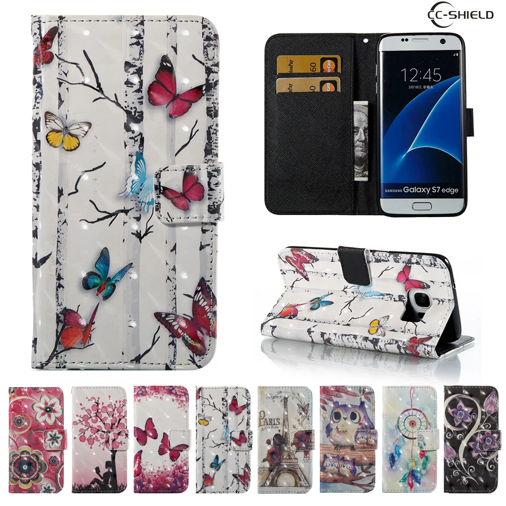 

Flip case for Samsung Galaxy S7 S 7 edge S7edge G935 G935F G935FD G935A SM-G935 SM-G935F SM-G935FD SM-G935K Phone leather Case
