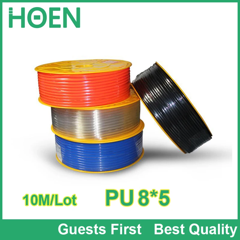 Color: 10MPU8-5 Transparent Blue color Pneumatic Hose PU Tube OD 8MM ID 5MM Plastic Flexible Pipe PU0805 Polyurethane Fevas 10Meter PU85 Transparent Red Color: 10MPU8-5 Transparent Blue color Pneumatic Hose PU Tube OD 8MM ID 5MM Plastic Flexible Pipe PU0805 Polyurethane Fevas 10Meter PU85 Transparent Red