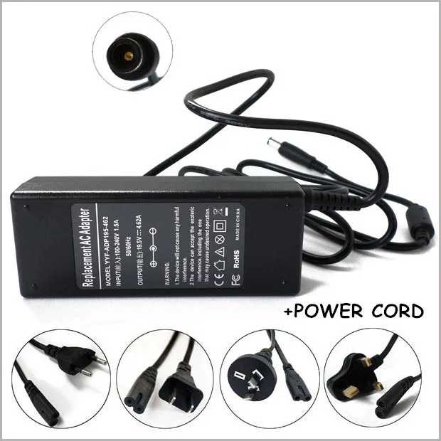 

Universal Power Supply 19.5V 4.62A 90W AC Adapter Charger Laptop Charger Plug For Carregador Dell Latitude D620 D630 1525