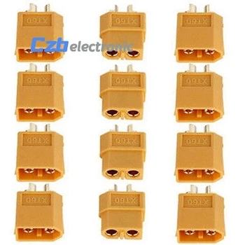 

10pcs / 5pairs XT60 XT-60 Male Female Bullet Connectors Plugs For RC Lipo Battery