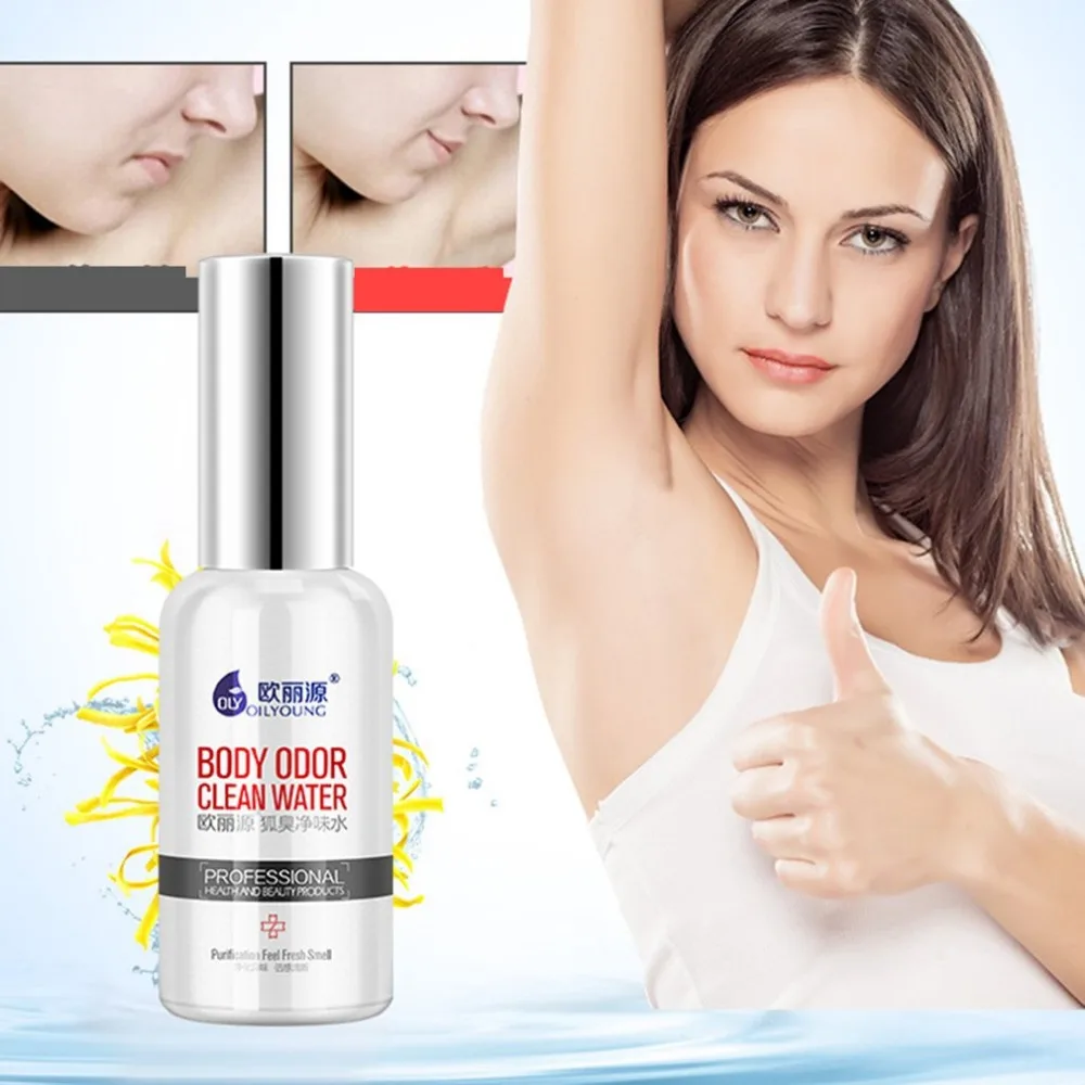 50ML Good Smell Antiperspirant Cleaner Deodorant Armpit Spray Liquid