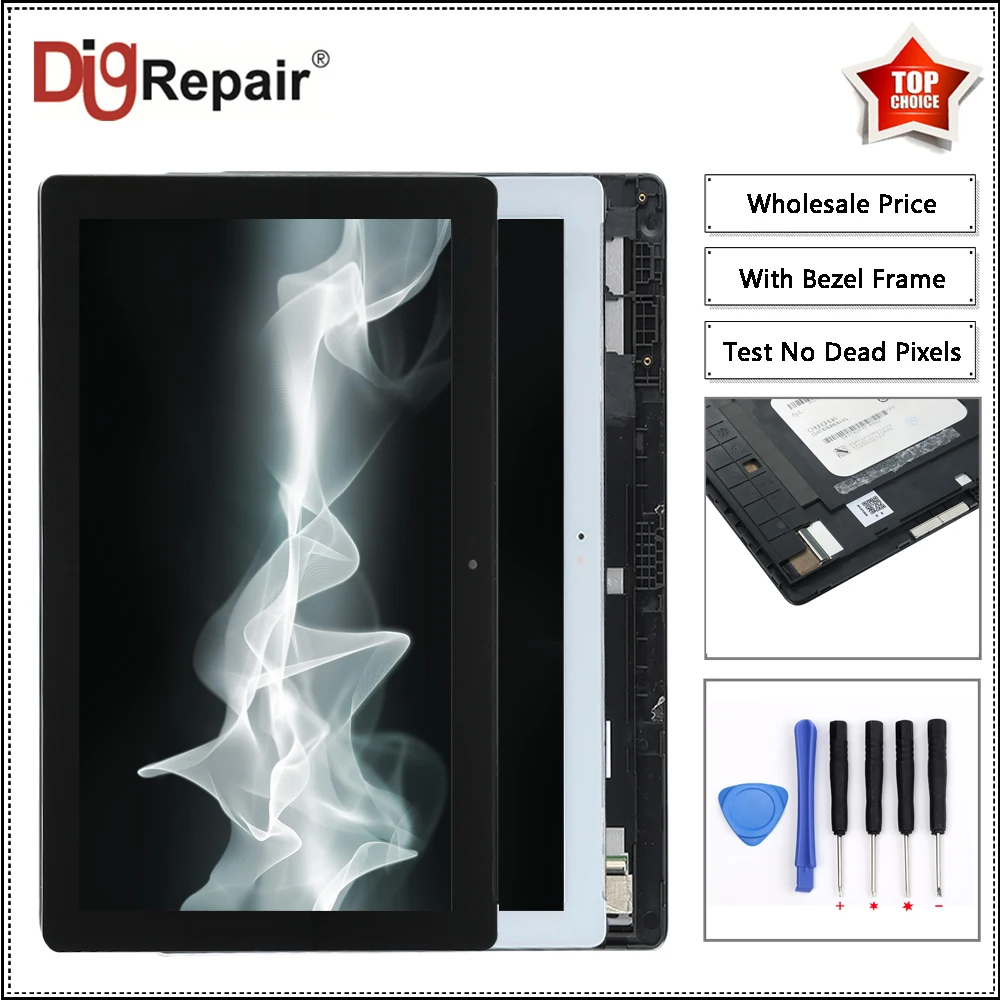 

z300m display For ASUS ZenPad Z300 Z300C Z300CG Z300M P021 LCD Display Digitizer Touch Screen Assembly Part p021 z300m lcd Frame