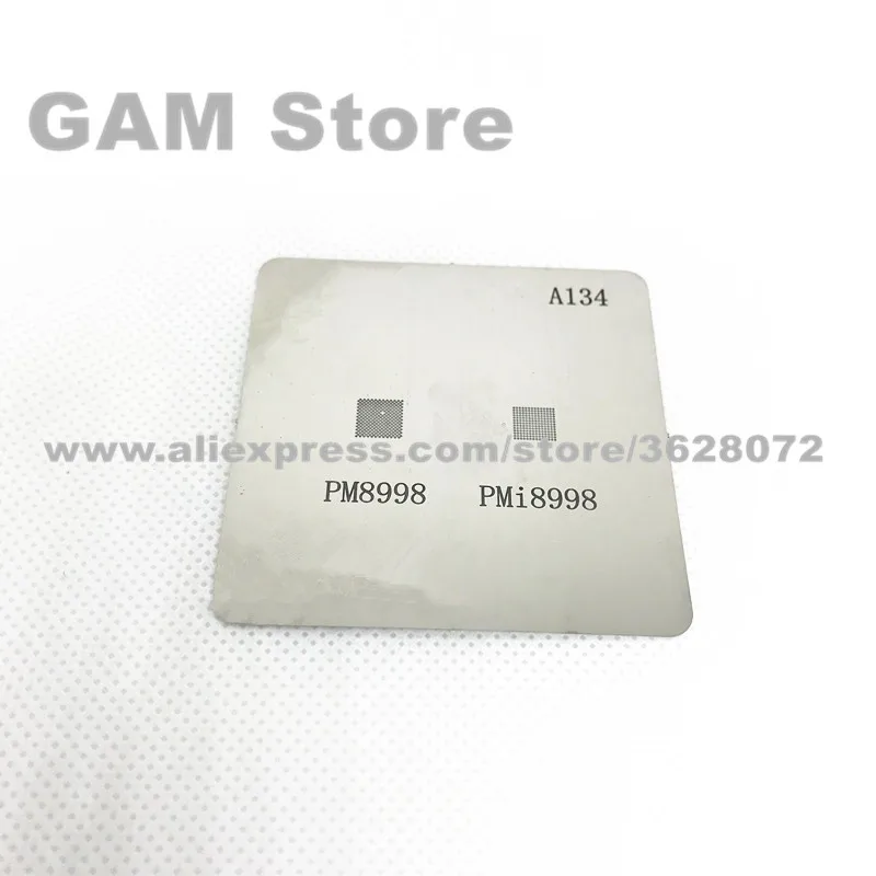 Трафарет PM8998 PMI8998 BGA для Samsung S8 + Edge Power IC PM чип Reball PinS Пайка прямой нагрев шаблон A134 |