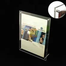 Прямоугольная акриловая фоторамка акриловая рамка для рекламы продукта a4 фоторамка