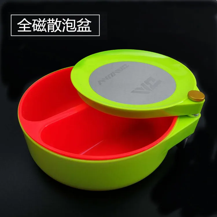 

Separate all-magnetic fishing bait pot strong magnetic pull bait plate layered bait basin fishing gear accessories