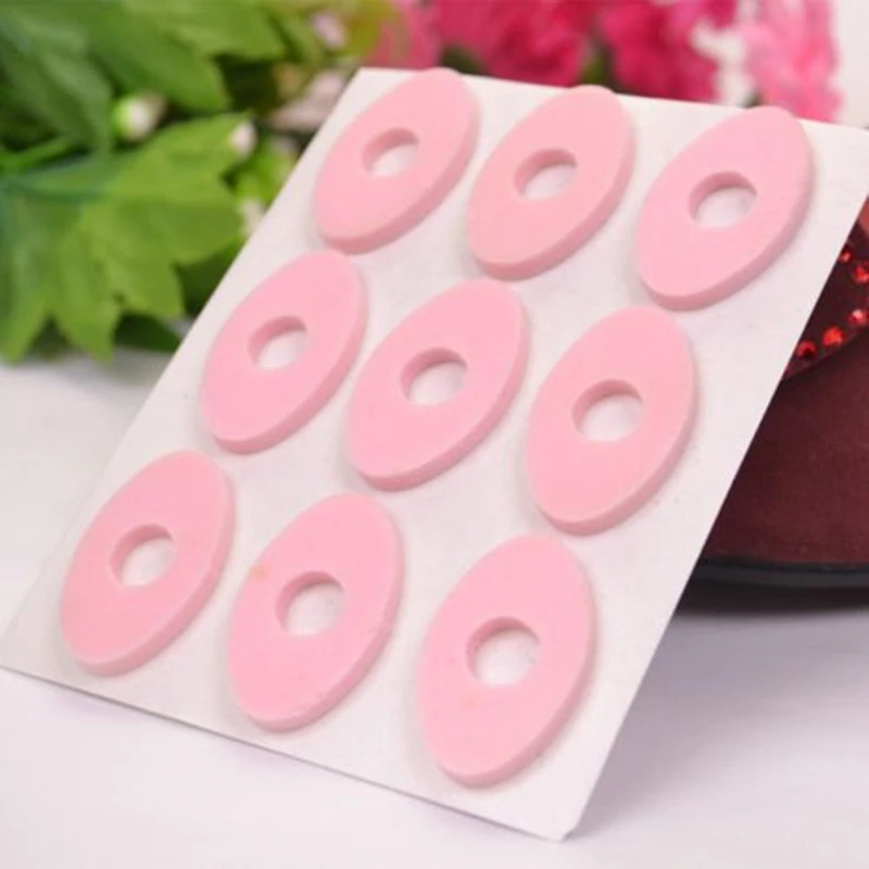 

9Pcs/Lot Self-Adhesive Emulsion Gel Shoe Insole Inserts Pad Cushion Foot Care Heel Grips Liner Stickers