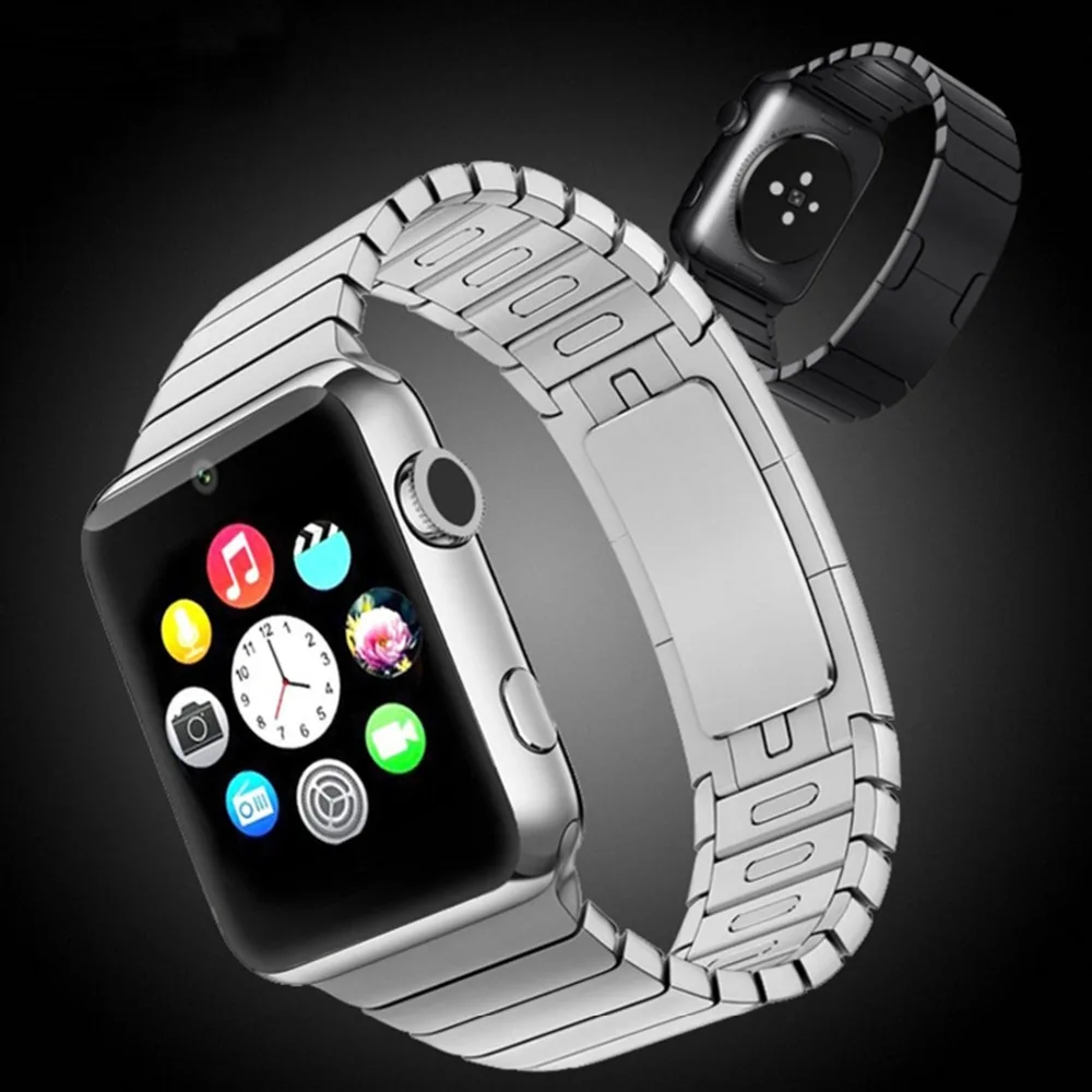 Ремешок Lerxiuer из нержавеющей стали для apple watch band apple watch 4 apple watch 4 0 мм 38 мм 42 мм 44 мм аксессуары для наручных часов