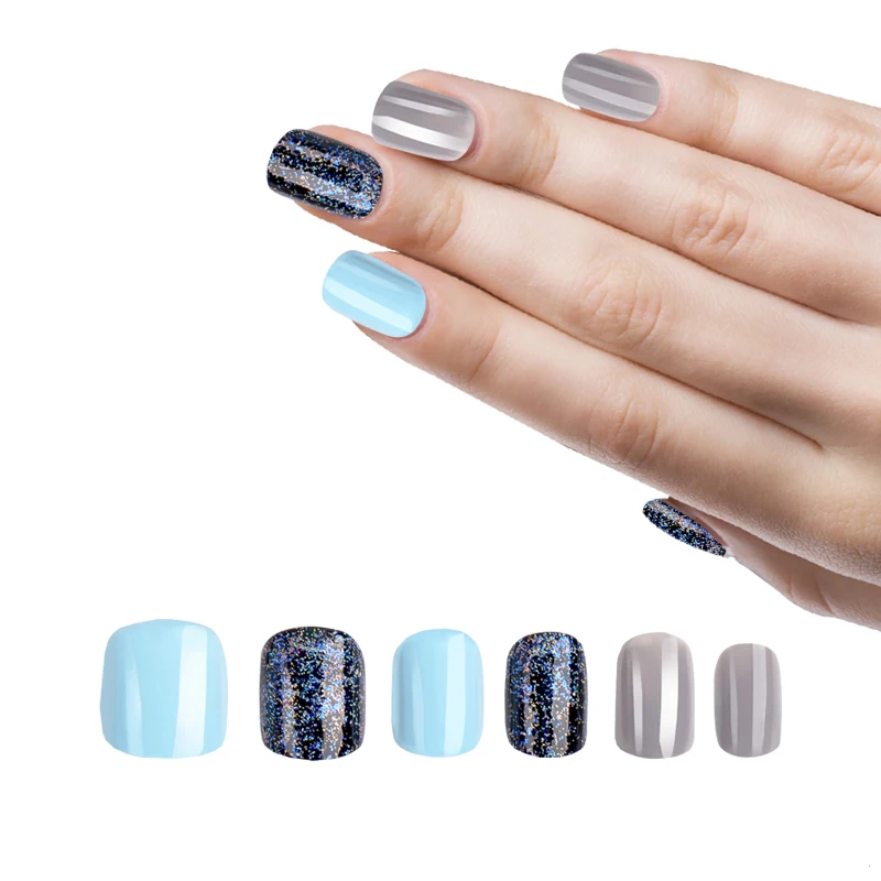 

Fengshangmei 24pcs Latest Artifical False Nails With Designs