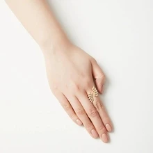 Индивидуальные винтажные 925 пробы серебряные кольца с кристаллами в виде листьев для женщин, женские открытые обручальные кольца, вечерние кольца для девушек, подарки Anillos