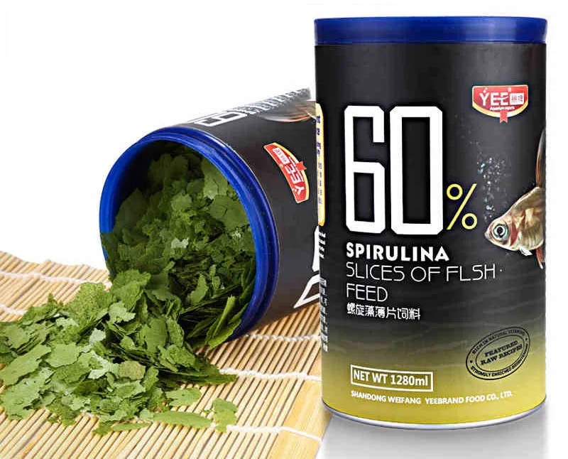 

Fish food flakes tropical small fish food canister feeder aquarium aitum angelfish guppy discus