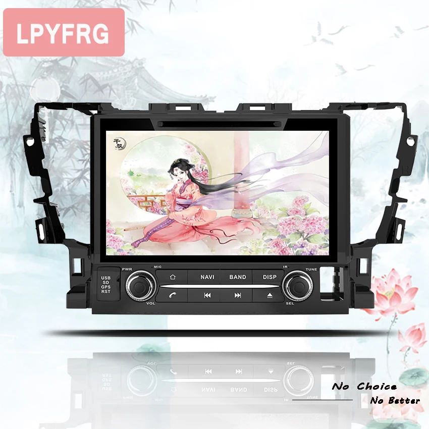 Cheap 9" IPS screen Android 9.0 Car DVD Player For Toyota Alphard Vellfire 2015-2018 19 with 8 cote RAM 4G ROM 64G gps wifi dvr Stereo 3