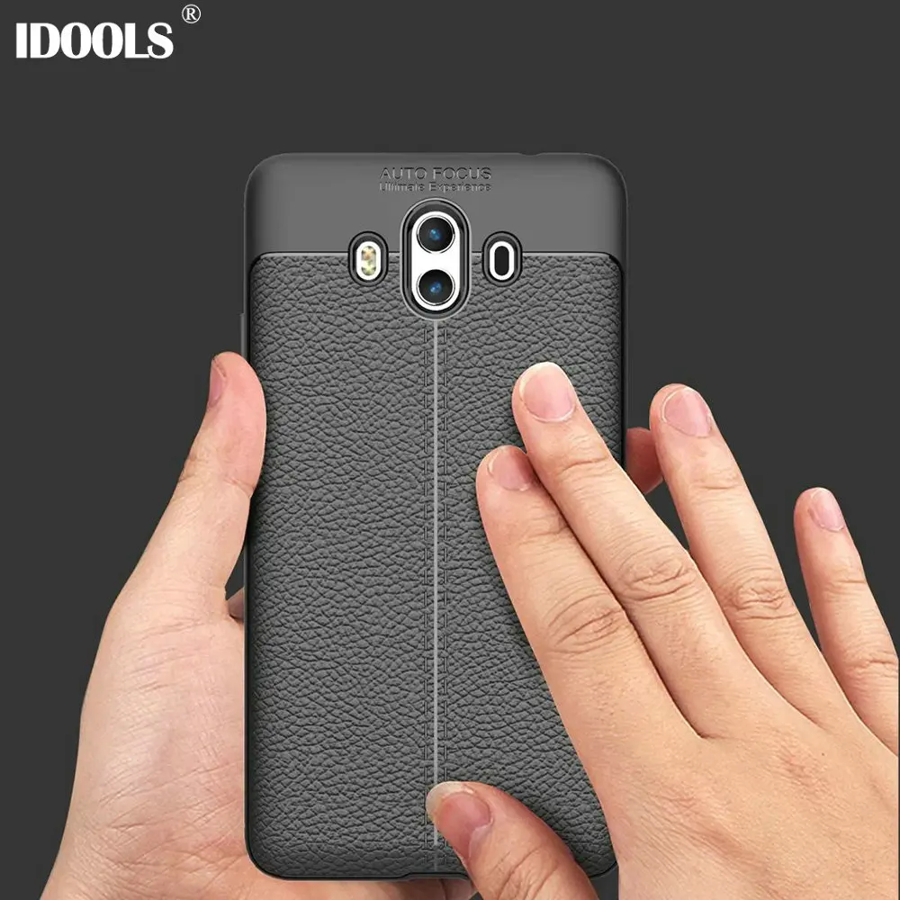 

IDOOLS Case For Huawei Mate 10 Cover Back Soft Slim Coque Dirt Resistant 5.9" Mobile Phone Bags Cases For Huawei Mate 10 Mate X