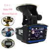 2.4 Inch DVR Camera Car Detector Radar 2 in 1 Dash Recorder 360 Full Band Anti Laser Radar Detector Russian And English Version ► Photo 1/6