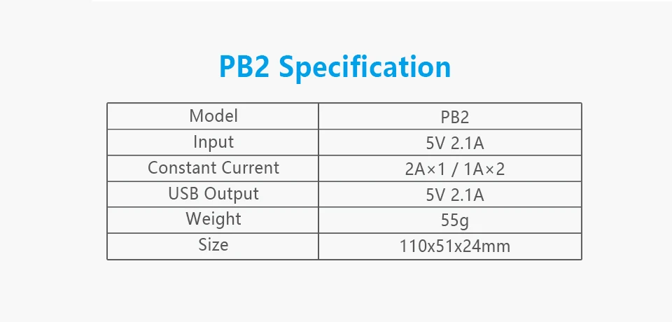 XTAR PB2 светодиодный USB относится к 3,6 В/3,7 в незащищенным литий-ионным/IMR/INR/ICR 18650 аккумуляторам портативное зарядное устройство с функцией power Bank