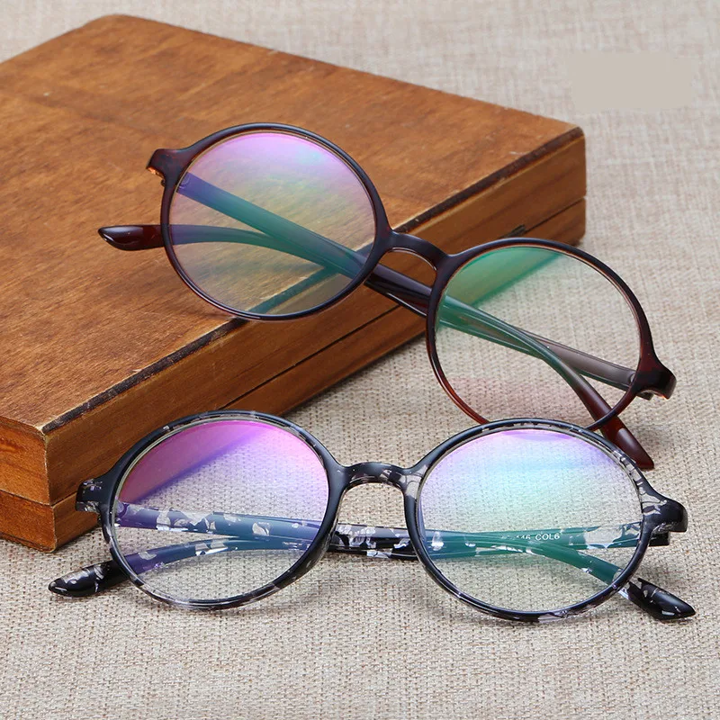 

Brand Designer Glasses Frame Harry Potter Cute Solid Plastic Round Spectacles Glasses Frame Oculos Gafas Mujer luxury fashion