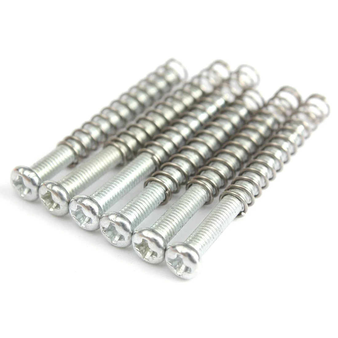 6 pairs of humbucker pickup screws with springs Screws Springs M3mm