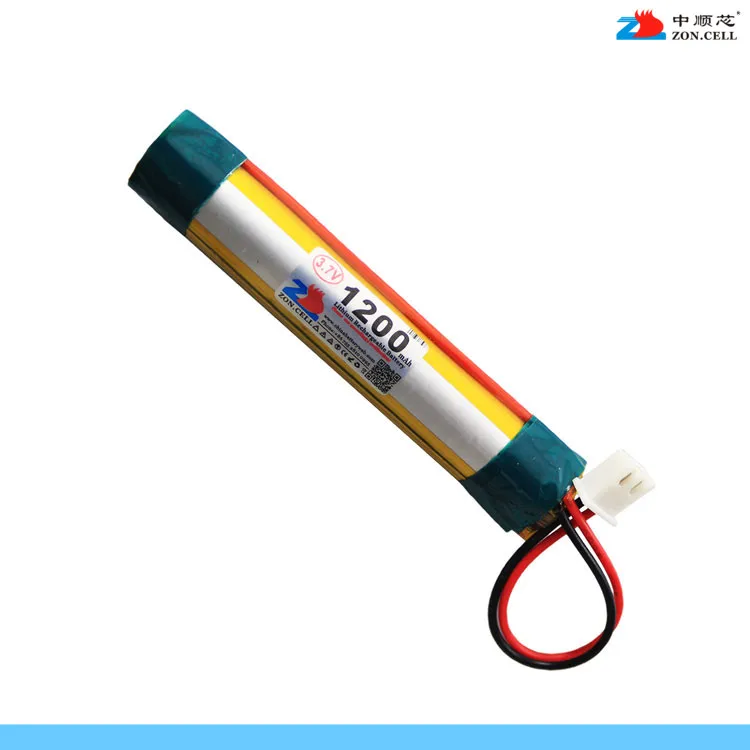 

In the 1200mAh 13700 3.7V cylindrical polymer lithium battery protection board with miniature toys Rechargeable Li-ion Cell