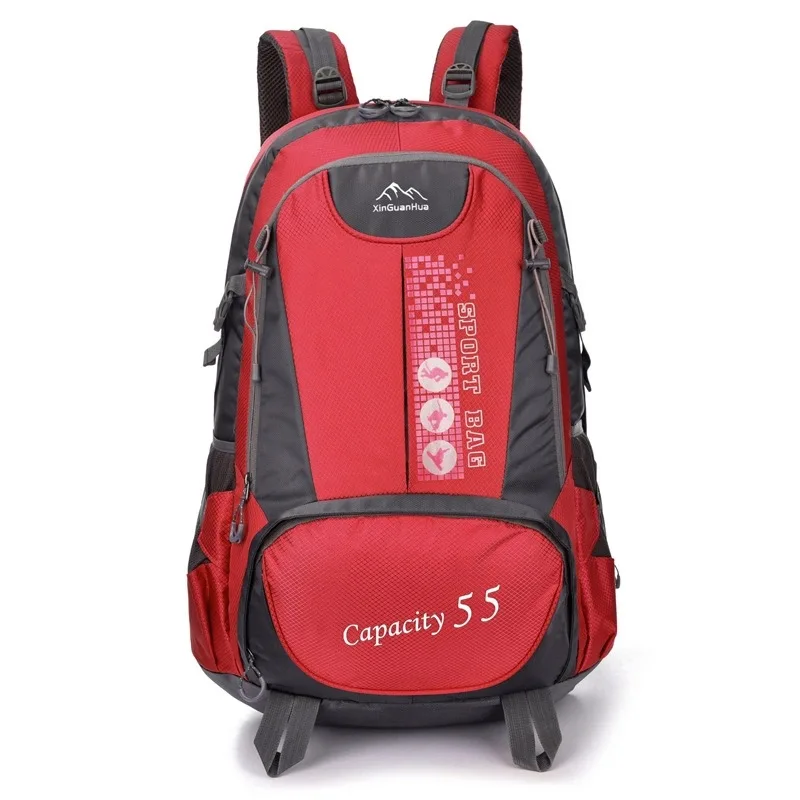 

Puimentiua Hiking Backpack School Bag For Teenager 55L Sport Nylon Backpack Men Waterproof Travel Backpacks Woman 2019 Rucksacks
