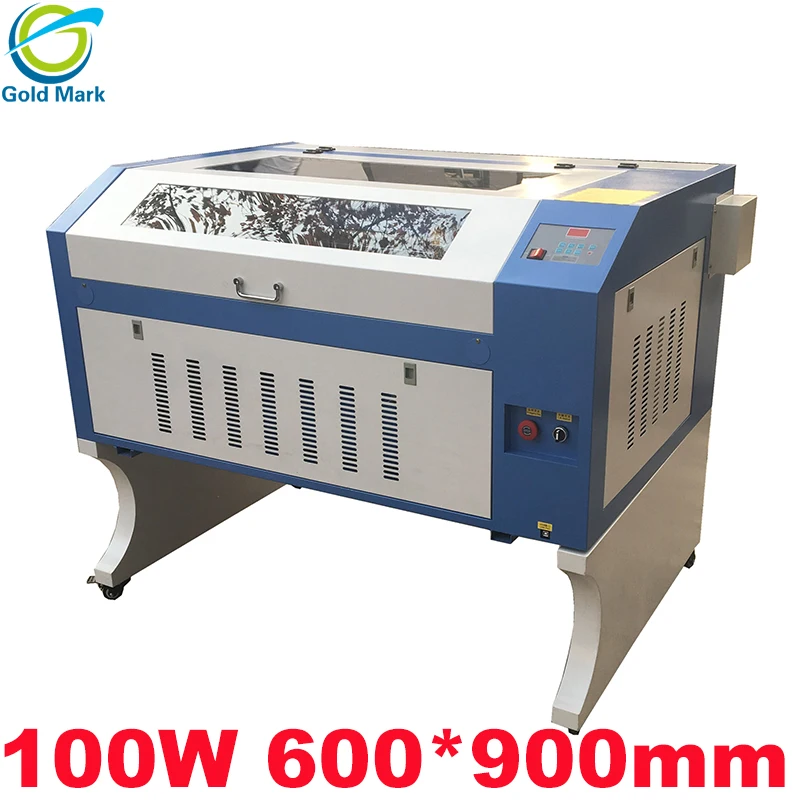 

Laser 100W 6090 laser engraving machine CO2 laser cutting machine laser cutter with motorized up/down table X linear guide way