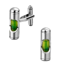 Men’s suits shirts cufflinks groom wedding fashion high quality silver plated cufflinks green water cufflinks friend’s gift