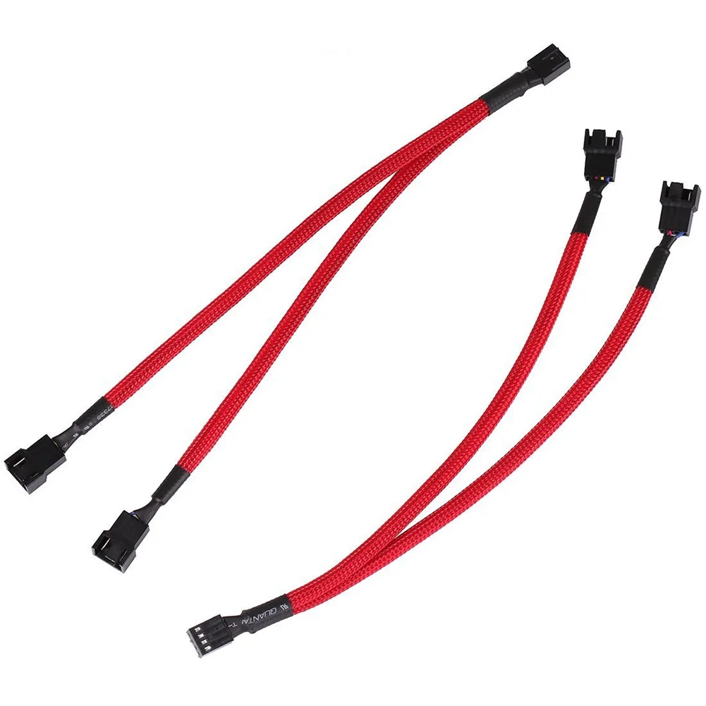 

Cooler Extension Motherboard Wire Splitter Power Adapter 3Pin Fan Cable 4Pin Female To PWM Computer Male Cooling