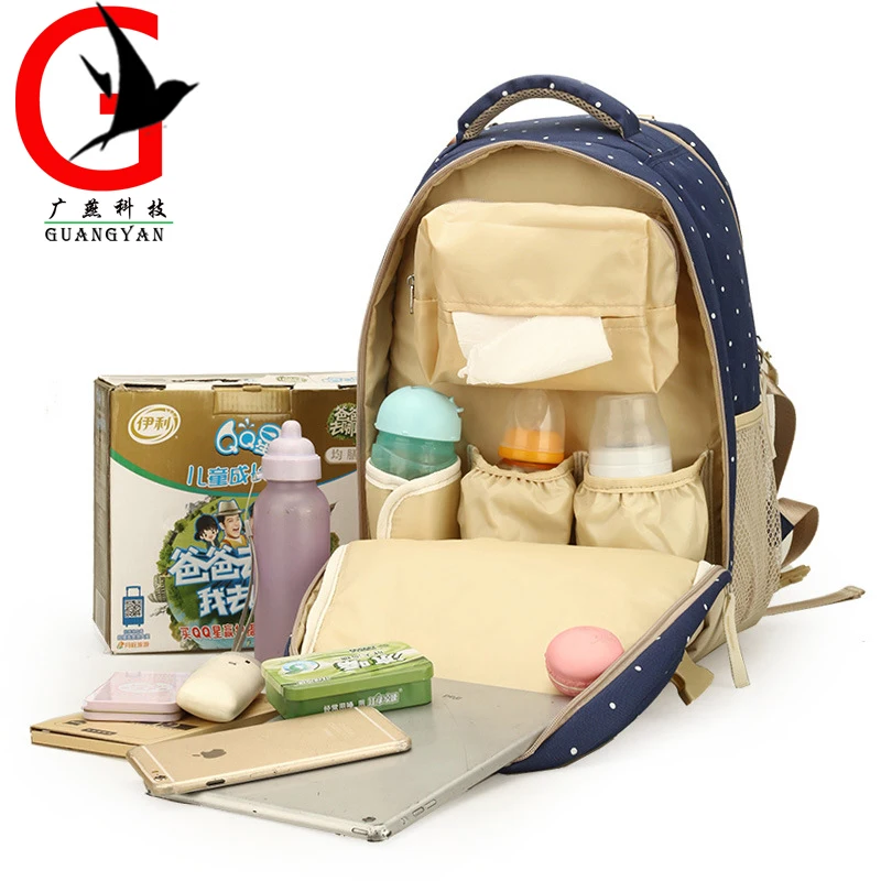 Large Capacity Multifunctional Mummy Nappy Backpack Maternity Baby