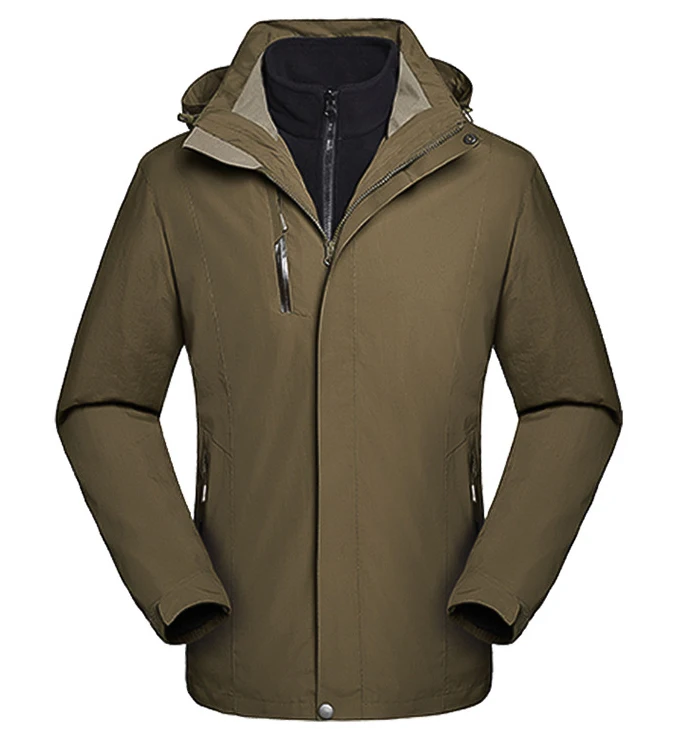 Мужская зимняя водонепроницаемая флисовая куртка с капюшоном Для Путешествий, Походов, лыжного похода, мужская теплая куртка, евро размер S-4XL