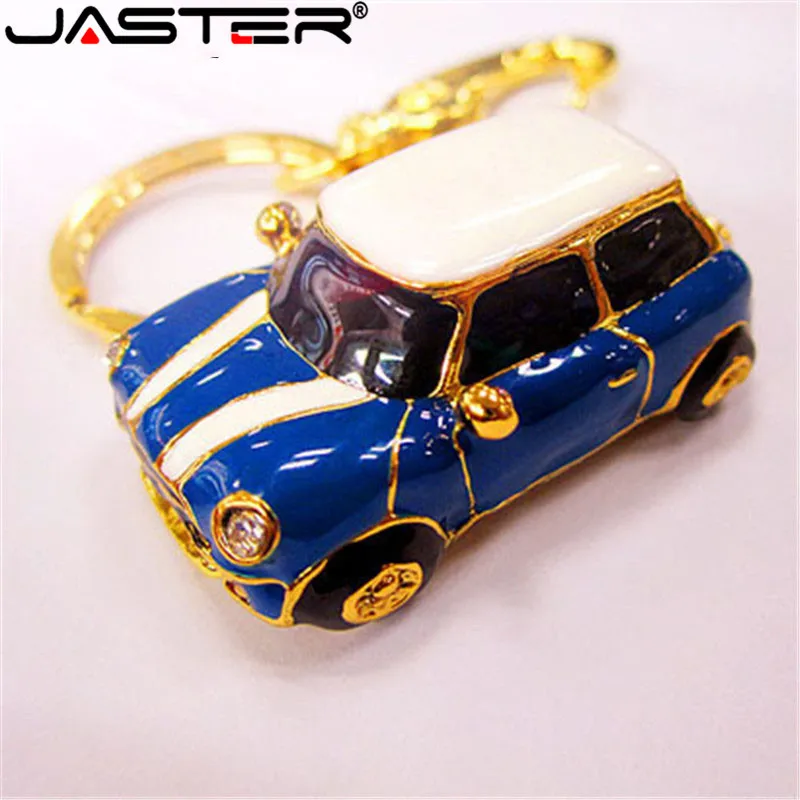 JASTER роскошный Автомобильный USB флэш-накопитель 4 ГБ 8 ГБ 16 ГБ 32 ГБ флеш-диск USB 2,0 Флешка в виде бижутерии USB флеш-накопитель Флэшка-накопитель