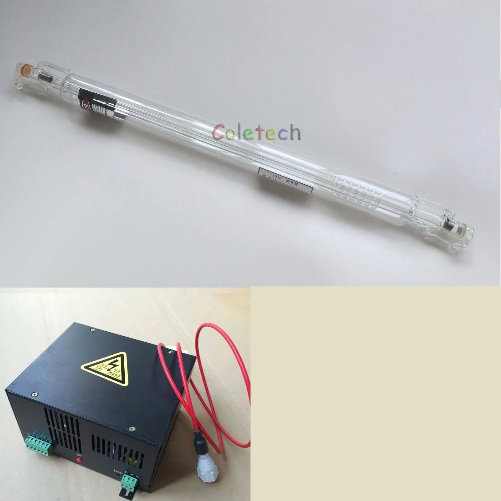 40 W Co2 Tubo Del Laser 80 Cm Lungo + Alimentazione 110 V Engraver Cutter