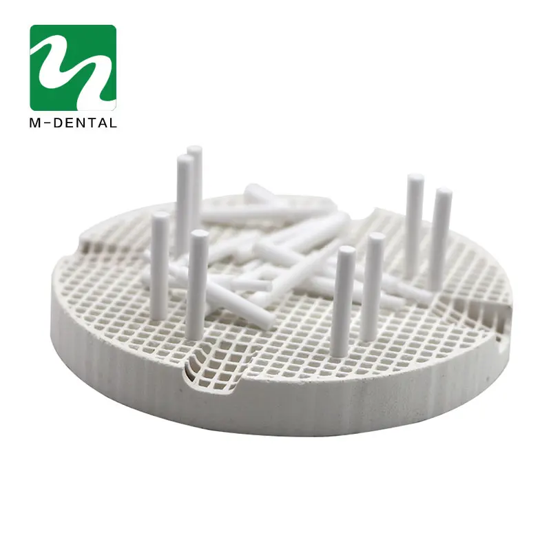 2 шт./упак. Dental Lab Honeycomb обжимные лотки с 20 циркониевые шпильки Equipment Бесплатная