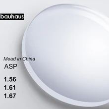 Оптические стекла с индексом CR-39, прорезиненные асферические очки, стекла для близорукости, дальнозоркости, пресбиопические очки, линзы с покрытием