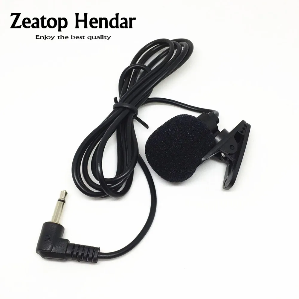 10Pcs 1M Replacement Mic Microphone 3.5mm Jack Adapter Connector for