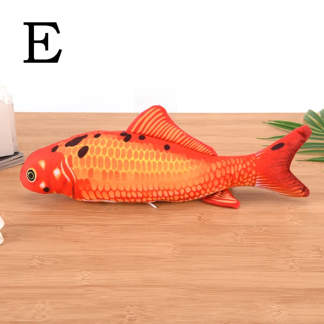 3D Carp Plush Toy Koi Red Fish Stuffed Animal Kids Soft Toy Birthday