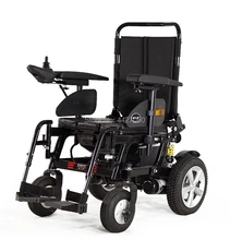 2019 Old and disabled travel commode chair portable toilet multi-function electric wheelchair