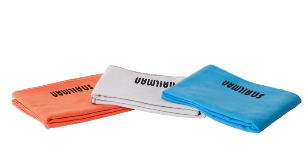 Портативное пляжное полотенце из микрофибры для путешествий кемпинга