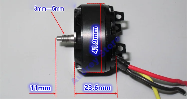 Б/у Inspire 1 Wu 3510H бесщеточный двигатель внешнего ротора 4700 об/мин 400KV для моделей авиационных аксессуаров