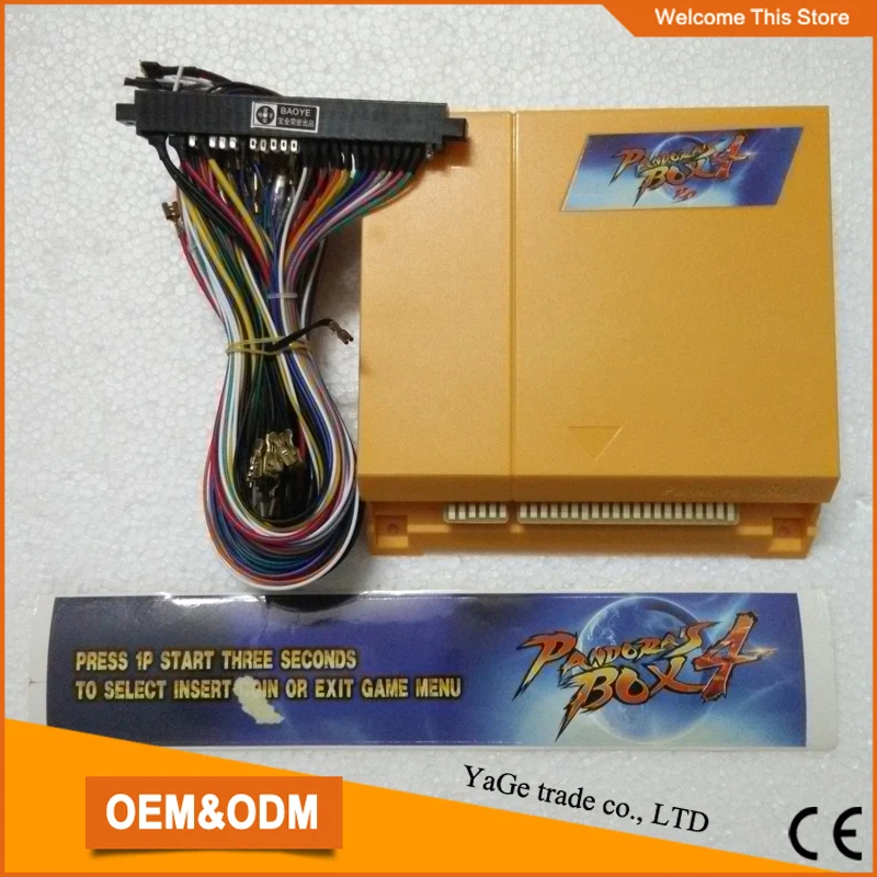 Jamma multi game pcb board 645 in 1 Just Another Pandora's Box 4 VGA game for arcade game machine Jamma multi game pcb board 645 in 1 Just Another Pandora's Box 4 VGA game for arcade game machine