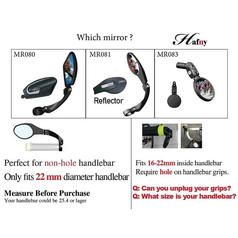 Nlager Rearview Mirror Accessories for New Handlebar Bike Mirror with Adjustable Bicycle Rearview Mirror with Reflector Safety Bike Riding Accessories Black Nlager Rearview Mirror Accessories for New Handlebar Bike Mirror with Adjustable Bicycle Rearview Mirror with Reflector Safety Bike Riding Accessories Black