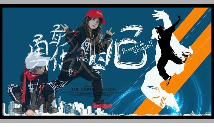boys hip hop costumes 1082-13