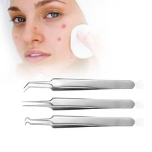 Нержавеющая инструмет для удаления черных точек de cravo черных точек жидкость для снятия Пинцет Уход за лицом Комедон акне и черными пятнами Пинцет Прыщ Пятна