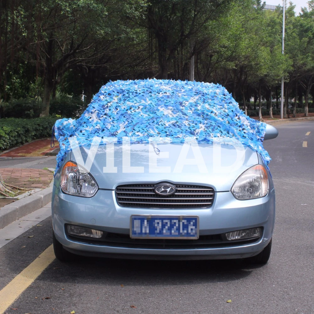 

VILEAD 10M (33FT) Wide Sea Blue Digital Camouflage Net Military Army Camo Netting Sun Shelter Shade Net for Hunting Camping Tent