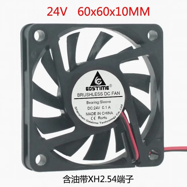 Best Price DC 24v 6cm cm 6cm 60MM 60x60x10 6010 graphics card brushless cooling fan Best Price DC 24v 6cm cm 6cm 60MM 60x60x10 6010 graphics card brushless cooling fan
