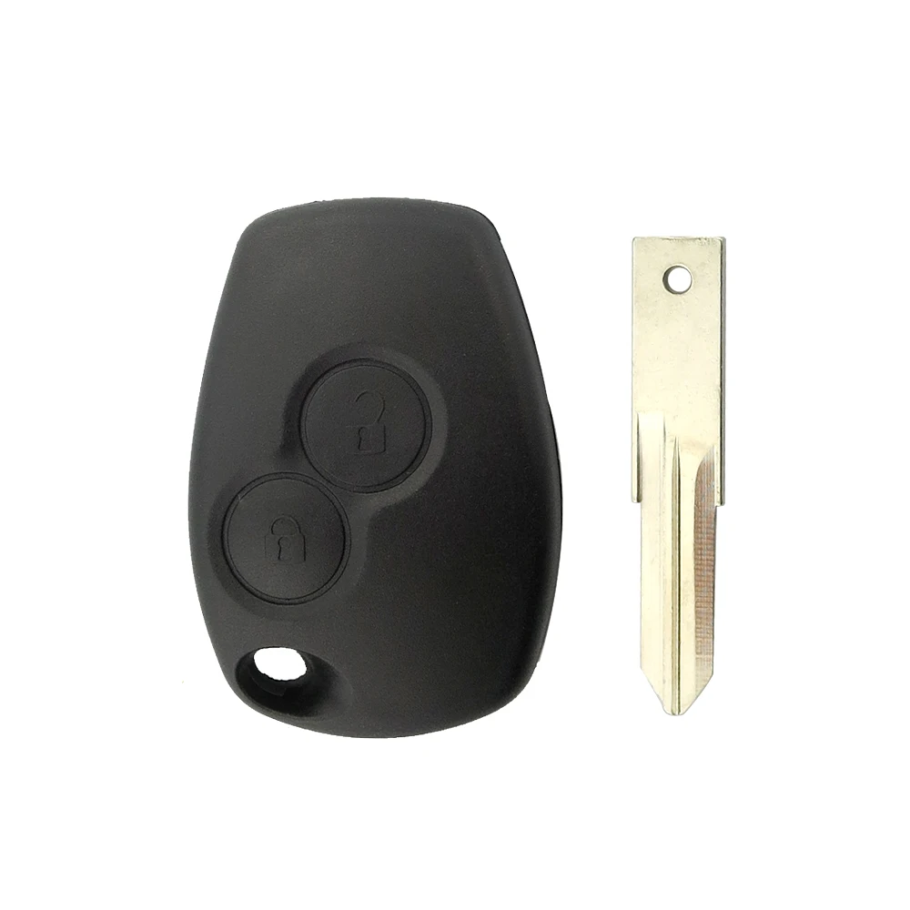 Okeytech 2 кнопки дистанционного ключа автомобиля 433 МГц для Renault Kangoo 2003 2008 Megane Modus Clio