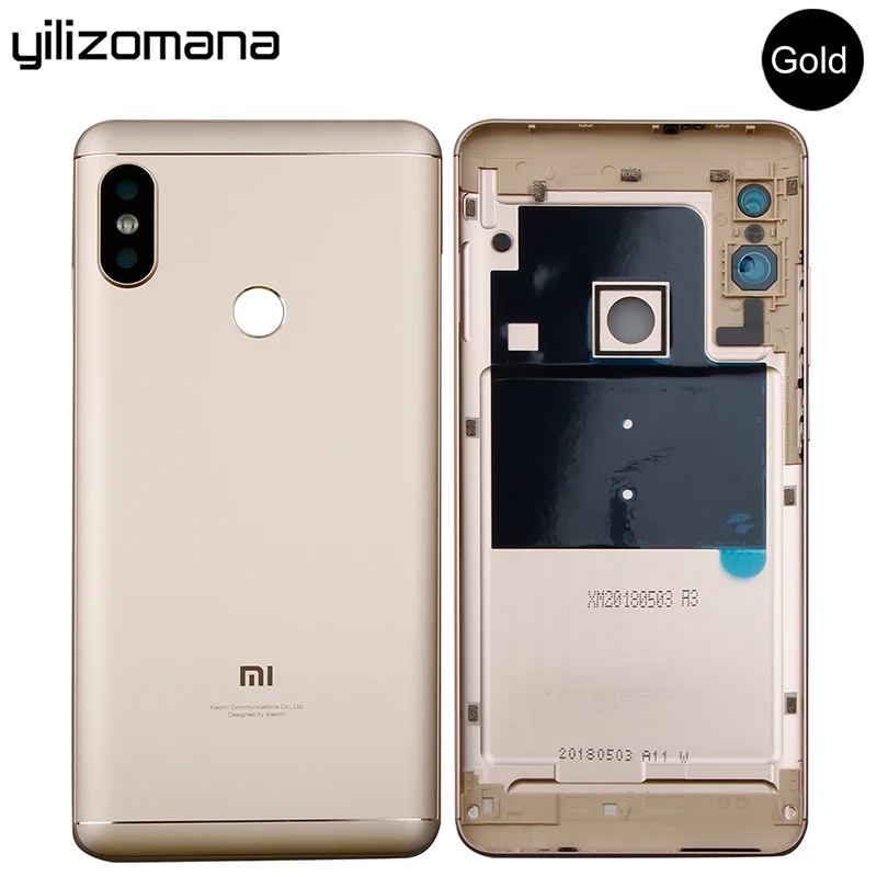 YILIZOMANA, запасной задний Чехол, крышка батареи для Xiaomi Redmi Note 5 CN/Redmi Note 5 Pro, задняя крышка корпуса+ Инструменты