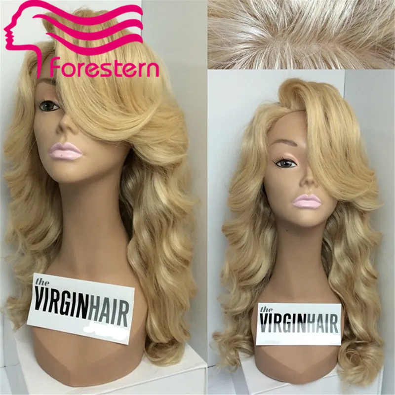 High Quality 613 Blonde SIlk Base Full Lace Wig Glueless Lace Front Wig