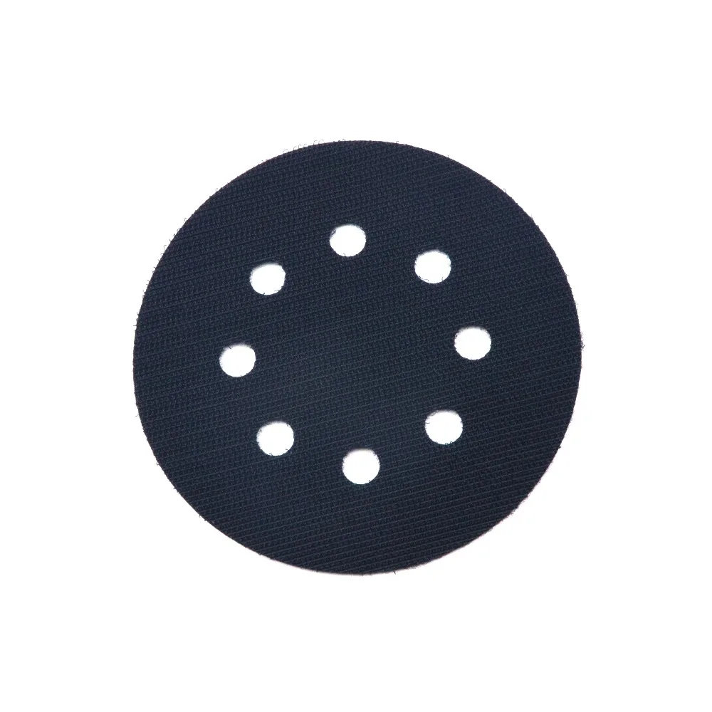 2PCS 5 Inch(125mm) 8-Hole Ultra-thin Surface Protection Interface Pad for Sanding Pads and Hook&Loo