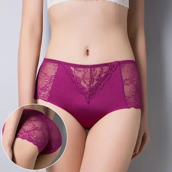

Sexy Lace Panties Women Soft Breathable Women Briefs Transparent Tempting Underwear Women Low-Rise Cotton Panties Women 49