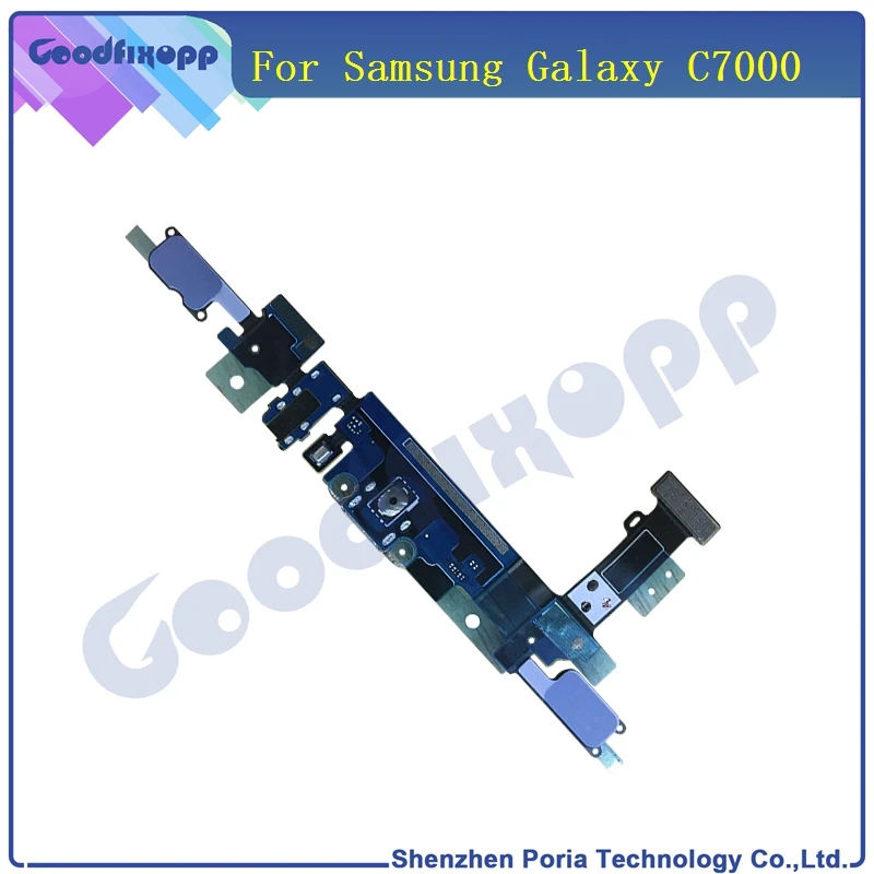 New Original For Samsung Galaxy C7000 Micro USB Charging Port Sensor Headphone Jack Dock Connector Flex Cable Replacement Parts