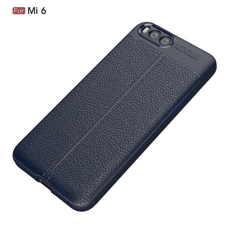 For Xiaomi Mi 6 6X Phone Case Litchi Rind Skin (17)