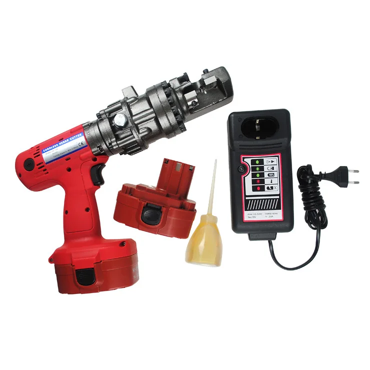 4 16mm Portable cordless rebar cutter ,battery rebar cutting machine
